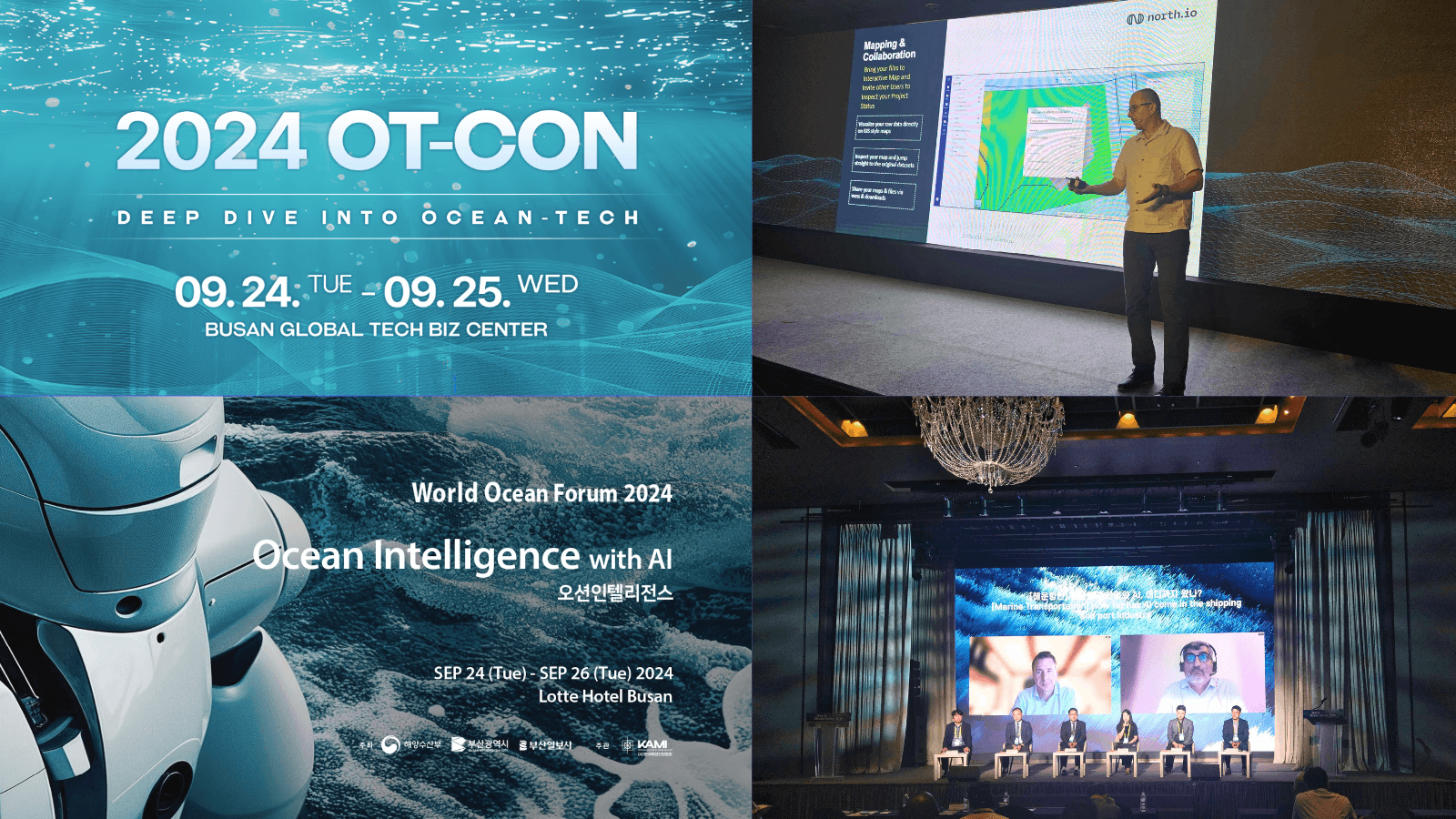 north.io Shines at Ocean Tech and World Ocean Conferences in Korea