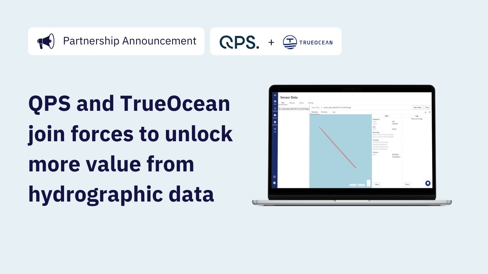 QPS und TrueOcean erschließen gemeinsam - Pressemeldung