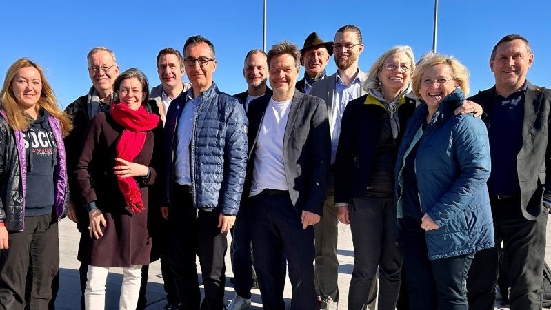 Deutsche Wirtschaftsdelegation mit Robert Habeck in Süd-Amerika