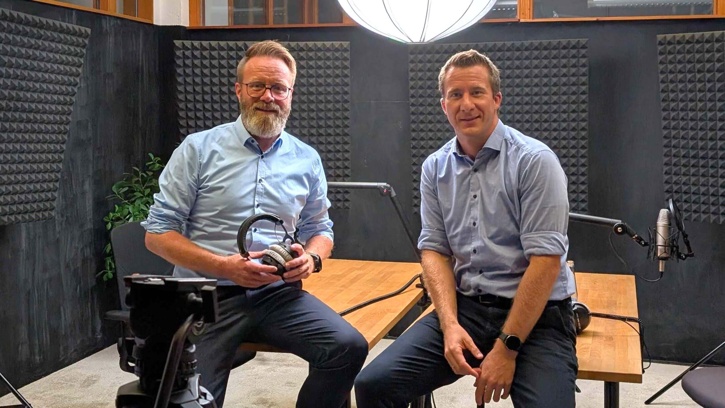 north.io CEO Jann Wendt zu Gast im Podcast mit Minister Claus Ruhe Madsen