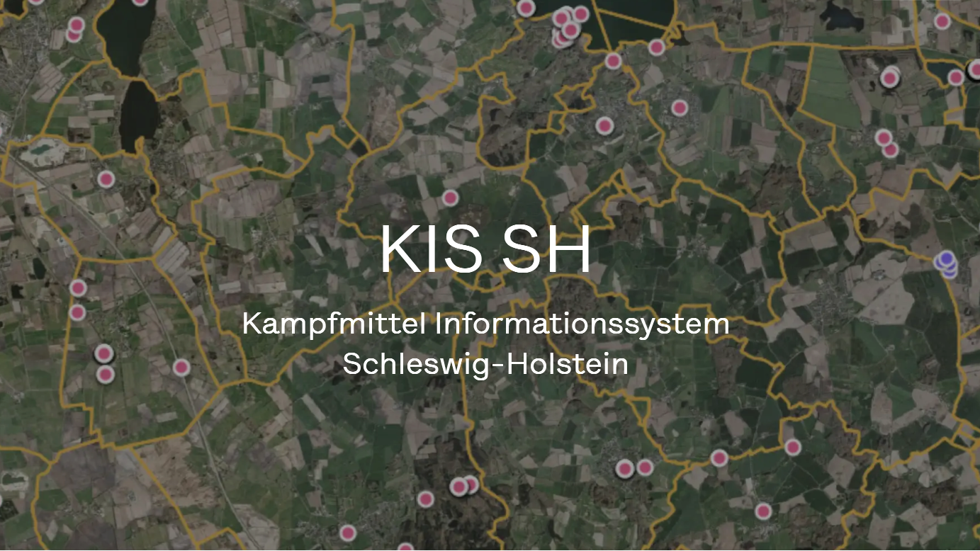 KIS Software für den Kampfmittelräumdienst-SH 