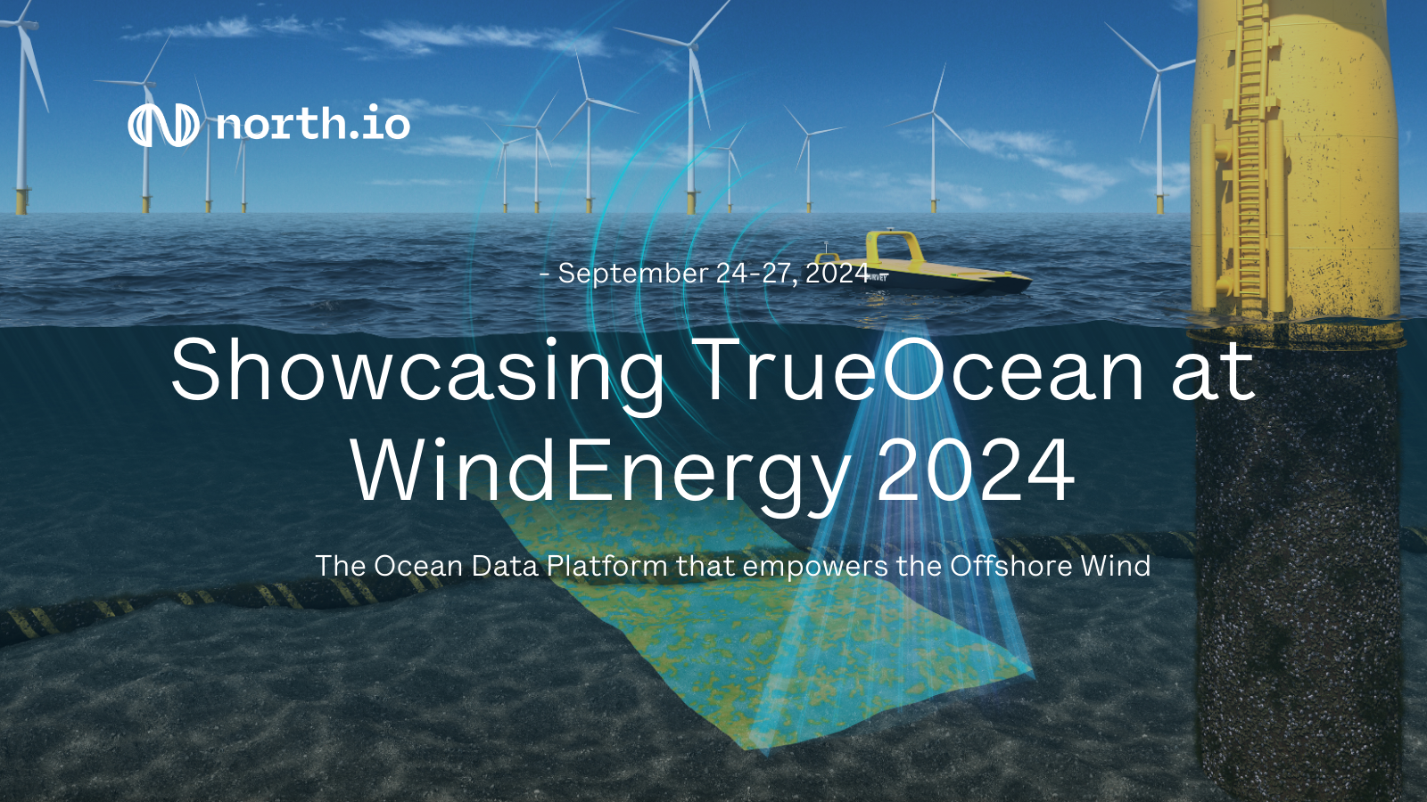 north.io Showcasing TrueOcean at WindEnergy 2024